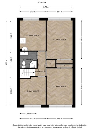 Floorplan - Langs de Wetering 28, 7431 EB Diepenveen